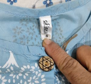 Sky Blue Tunic /Top