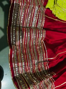 Navratri Style Red Lehenga Set