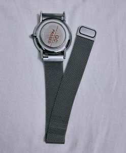 Fitron Magnetic Silver Watch (Unisex)