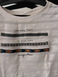 Inspirational Graphic Print Top