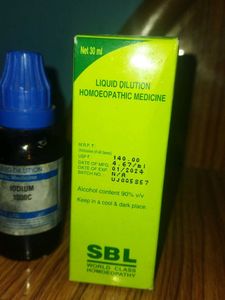 Iodium 1000C - SBL Homeopathy - 2 Bottles