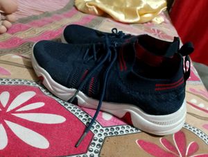 Stylish Blue Sneakers