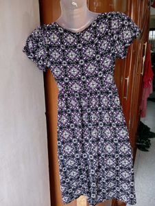 Patterned Mini Dress