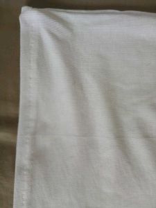 White Sleeveless Tank Top