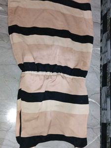 Striped Sleeveless Dress
