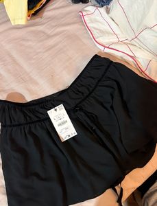 Zara Black Mini Skirt - New