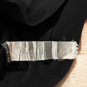 &#39;Thrasher&#39; Flame Logo Black Hoodie, Washed Look