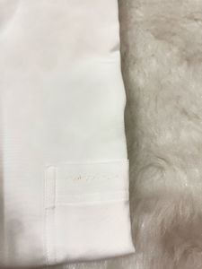 Men&#39;s imported satin silk White Shirt