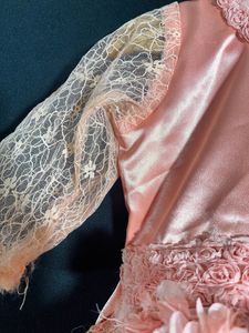 Polyester Peach Dress (girls)