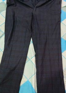 Men's Checked Formal Trouser