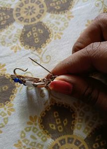 Saree Pin. Hand Made