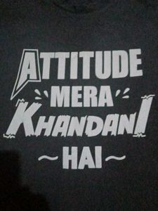 Black Printed T-Shirt