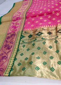 Gulabi Saree 💖 Wedding Special 🧿