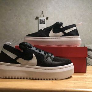 Nike Court Vision Alta Black White 2021