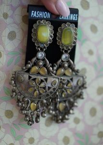 Statement Earrings: Oxen and Pearl