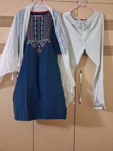 Embroidered Kurta Set