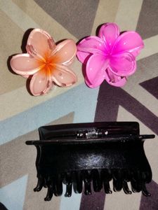 flower clutcher and a claw clip