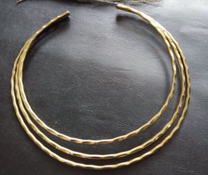 Gold Tone Layered Necklace