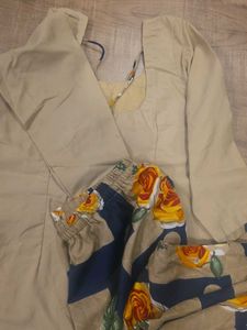 Floral Print Kurta with Pants