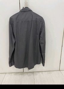 Men&#39;s Smoke Grey Casual Shirt