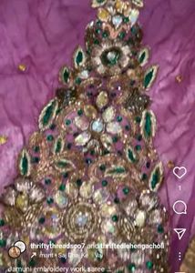 Zari  Wark Saree