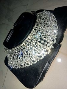 Sparkling Silver Statement Earrings