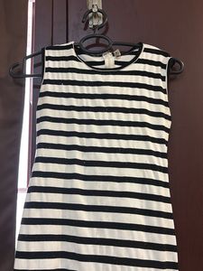 Striped Sleeveless Dress