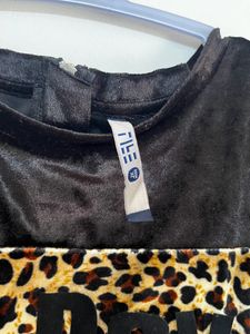 Black Velvet Top