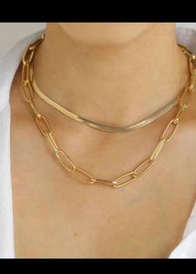 Zara Paper Clip Necklace