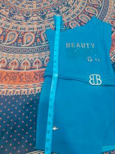 Blue Mini Dress