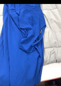 Elegant Blue Maxi Dress