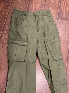 Olive Green Cargo Pants