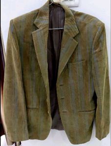 Vintage Striped Blazer