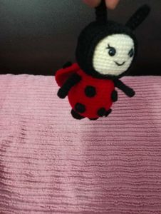 Crocheted Ladybug Plushie