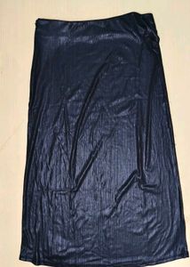 One Shoulder Crop Top with Skirt (Elastane)