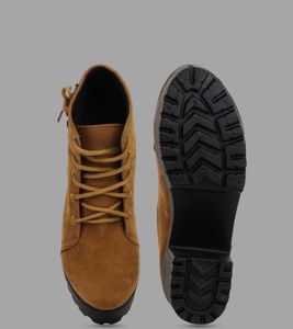 Women Brown Casual Boots 👢