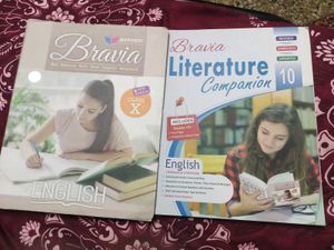 Class 10th Bravia English Book With Literature
