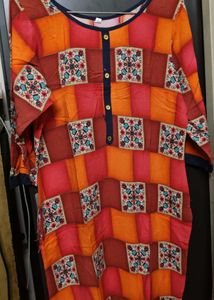 Colorful Patchwork Kurta