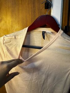 Sheer h&amp;m crop top