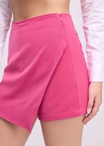 Newme Branded Wrapup Mini Skirt