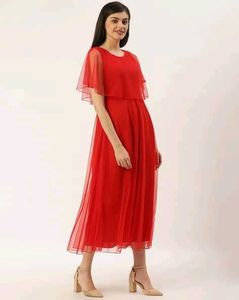 Red Midi Dress