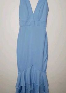 sky blue bodycupid dress