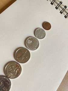 6 Foreign Countries Coin Set