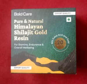 BoldCare Natural Himalayan Shilajit Gold Resin 20g