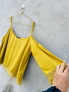 Stylish Mustard Top