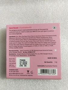 Myglamm Popxo 4 Eyeshow Kit- Send Noods