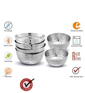 Steel Bowls Set- 6