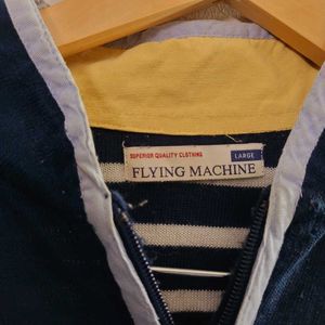 Flying Machine Striped Pullover Sweater