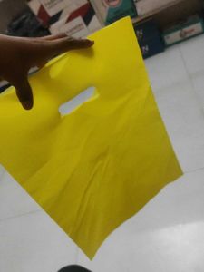 Yellow Reusable Shopping Bag