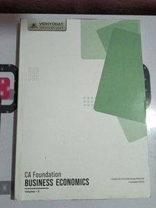 CA Foundation Business Economics Books - Set of 3